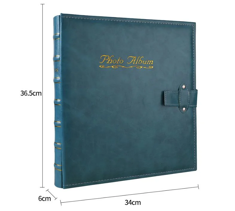 Wholesale 6 " Large Capacity Family Photo Album PU Leather Retro Cover Loose-Leaf Album