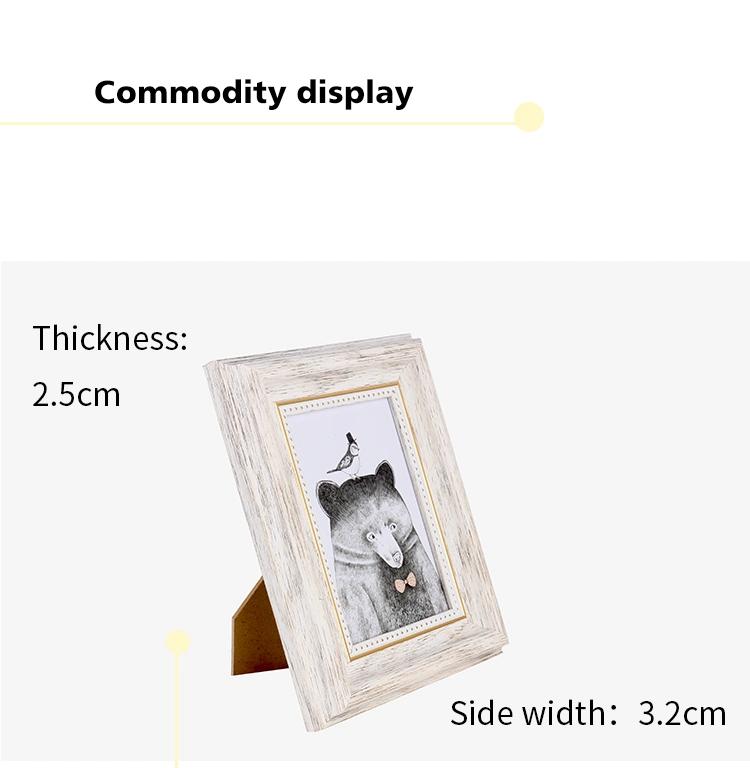 Beautiful Girl Wedding Dress Box Wood Photo Frame