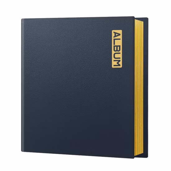 대형 사진 앨범 자기 접착제 20 페이지 DIY 가족 결혼식을위한 적합한 사진 앨범 아기 여행 PU 가죽 커버